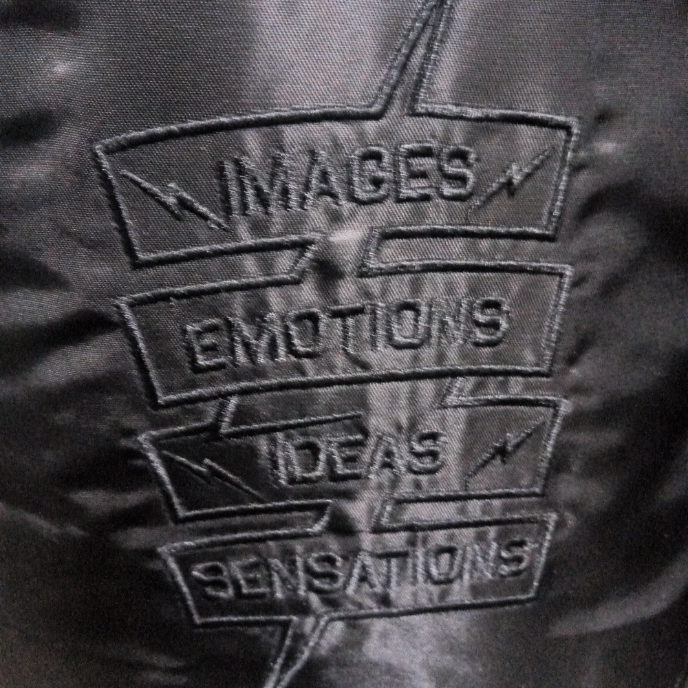 Black Embroidered Men's Jacket - Picture 5 of 6